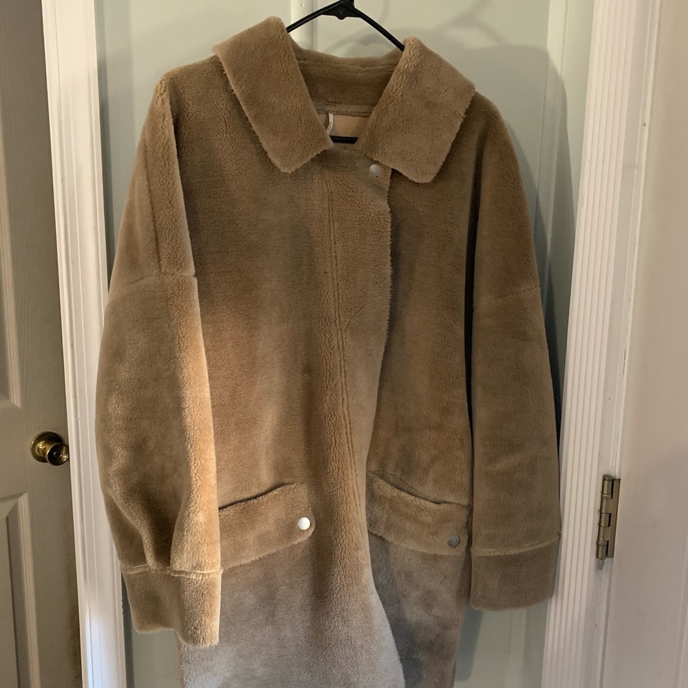 Free People Faux Fur Jacket